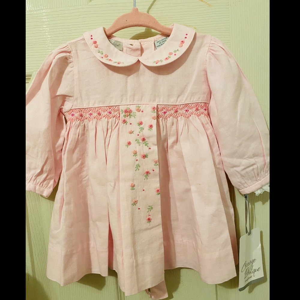 Carriage Boutique Brand Baby Girl Dress